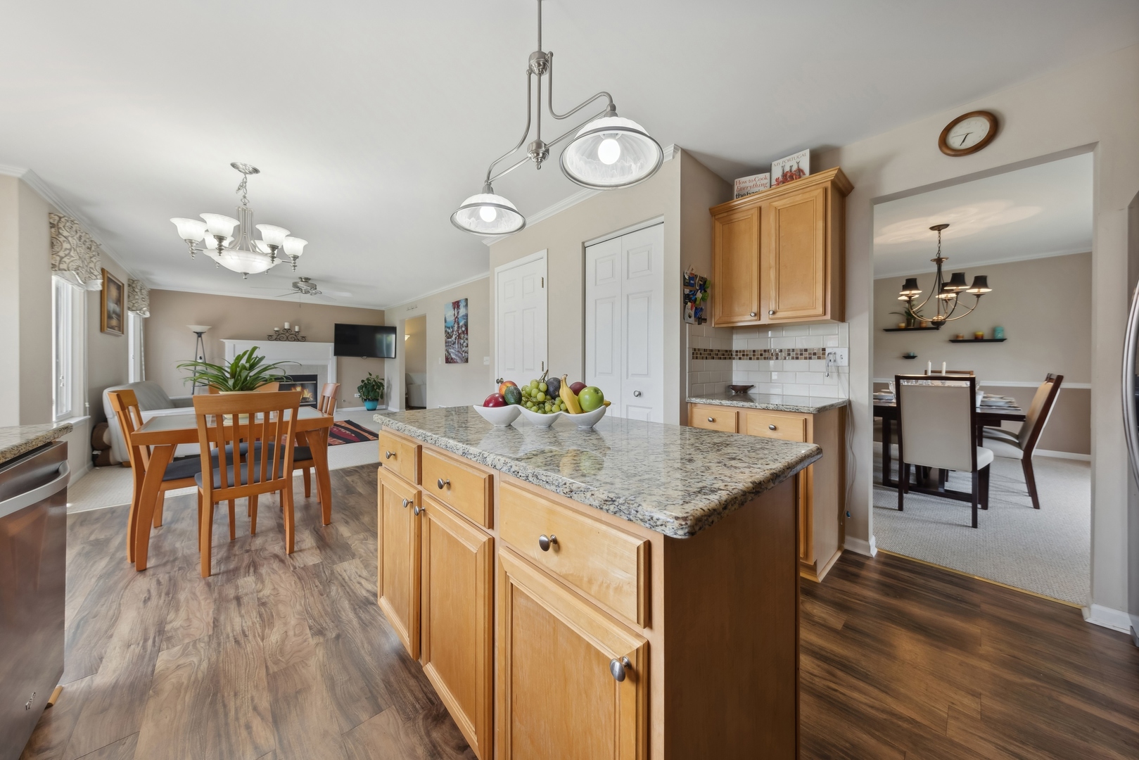 373 Foster Way Bolingbrook, IL 60440 - Photo 6 of 35 a view of dining table chairs and entryway