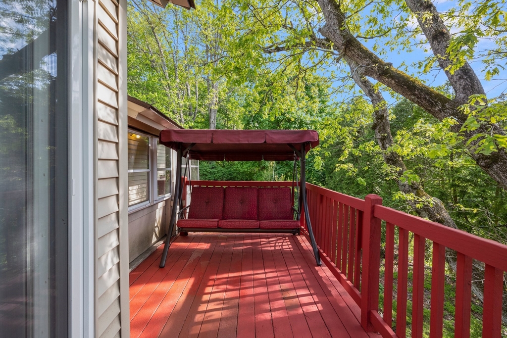 31 Tyson Road Worcester, MA 01606 - Photo 21 of 27 a view of deck with wooden fence and floor