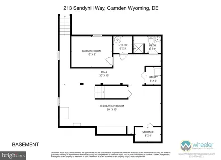 $505,000 | 213 Sandhill Way, Camden Wyoming, DE 19934
