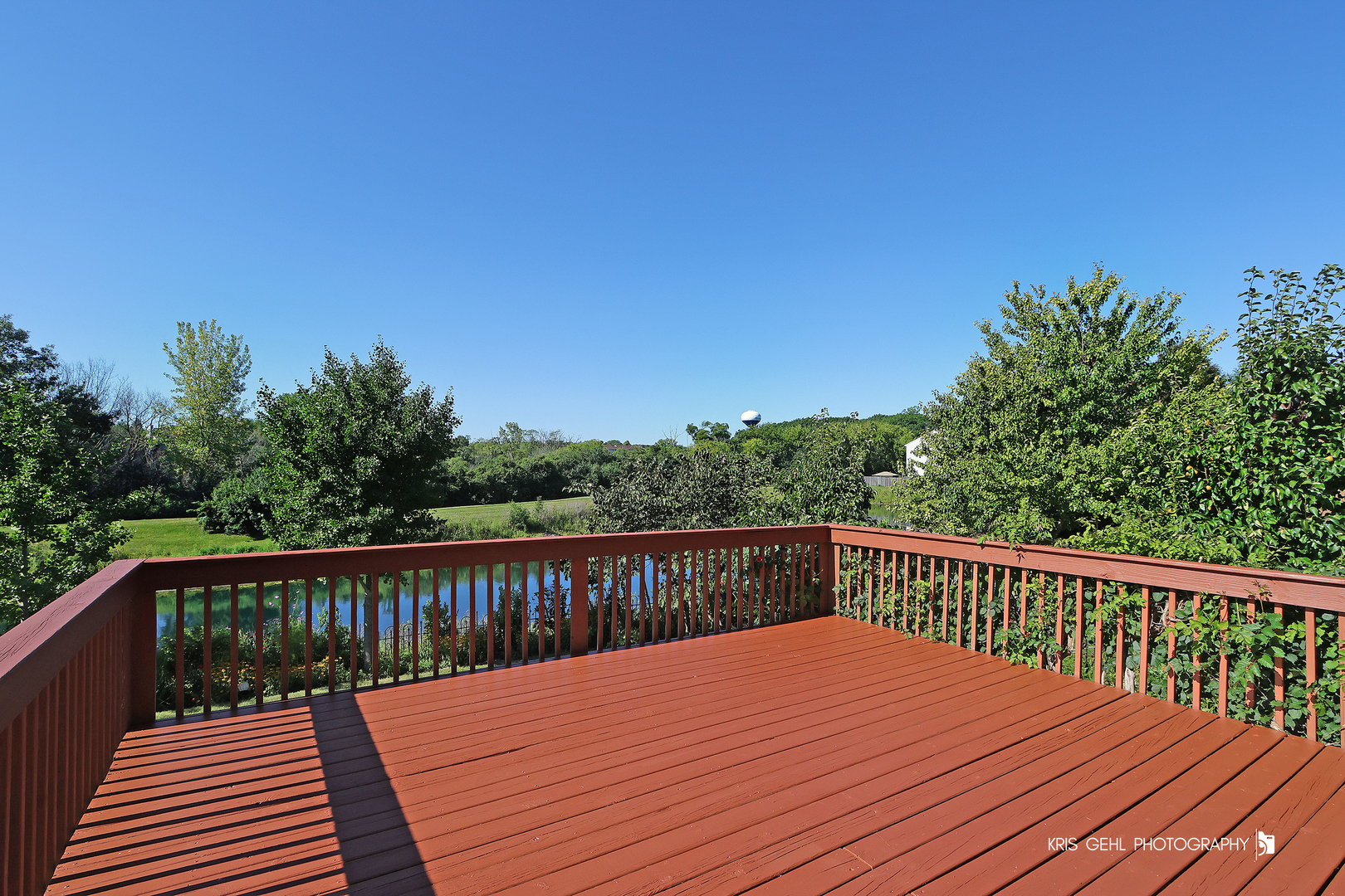 25619 West Bluestem Road Round Lake, IL 60073 - Photo 3 of 33 a view of wooden deck and a yard