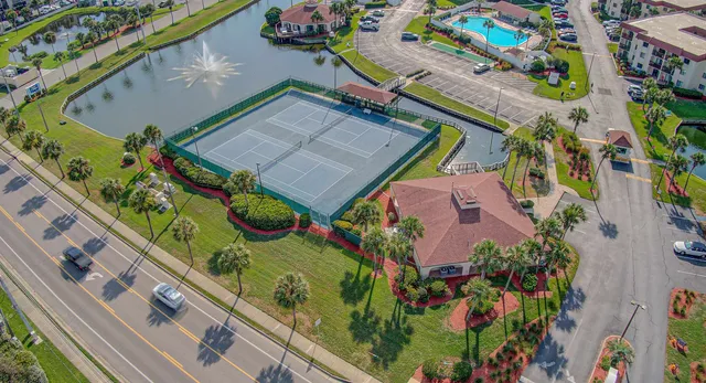 a view of an ocean and beach