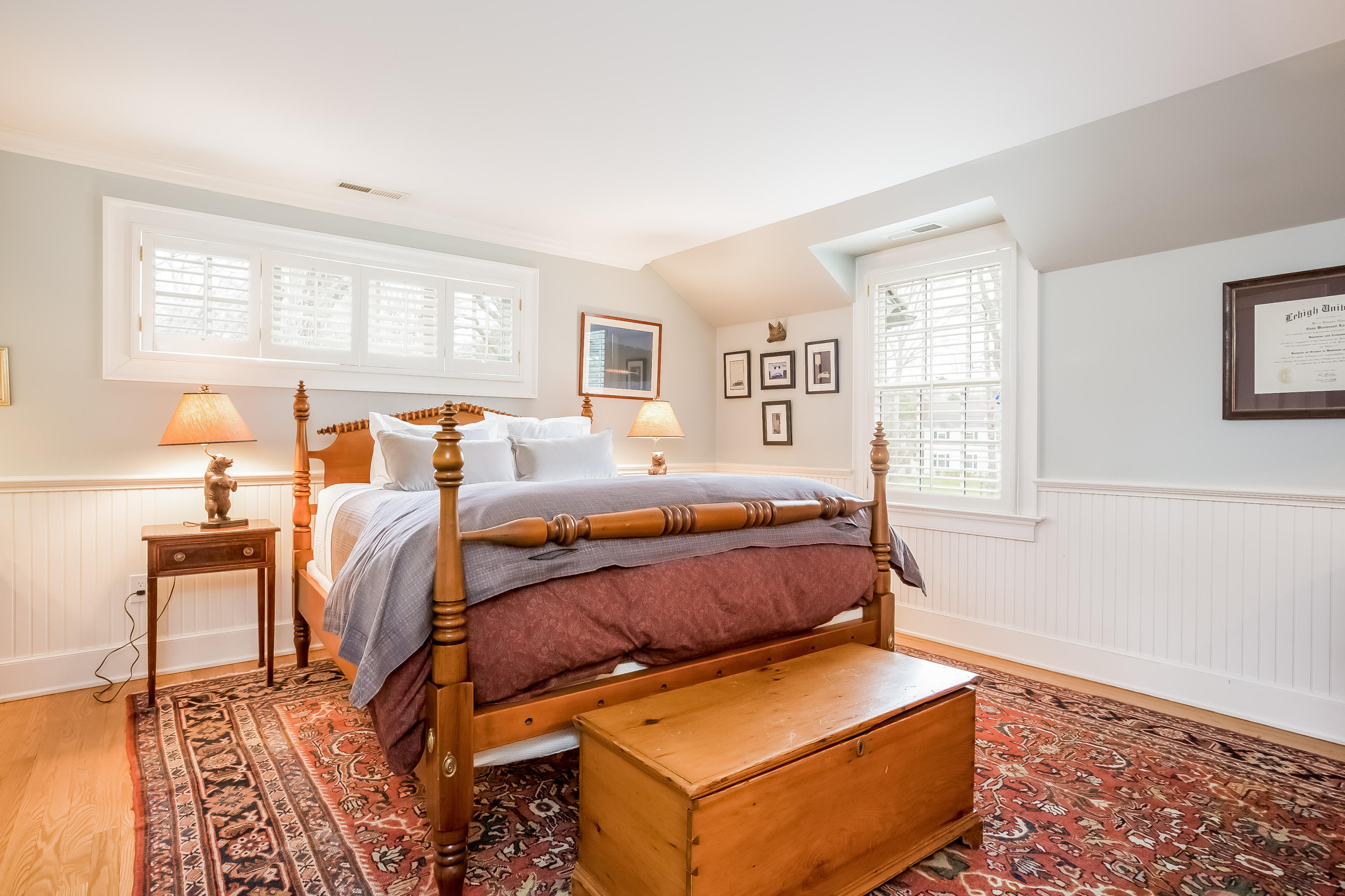 8 Haskell Lane Darien, CT 06820 - Photo 23 of 31 a bedroom with furniture and windows