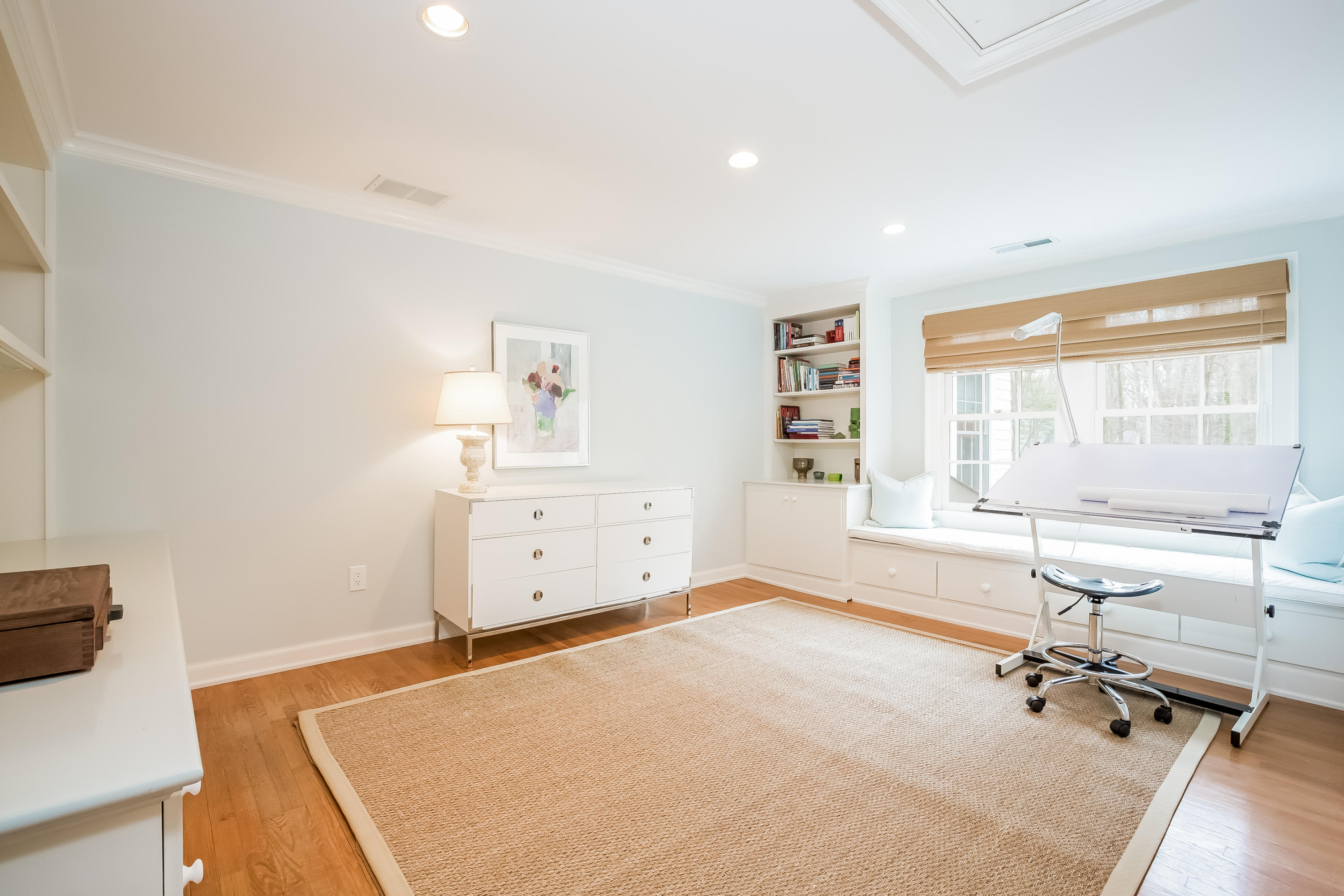 8 Haskell Lane Darien, CT 06820 - Photo 24 of 31 a view of a bedroom with workspace