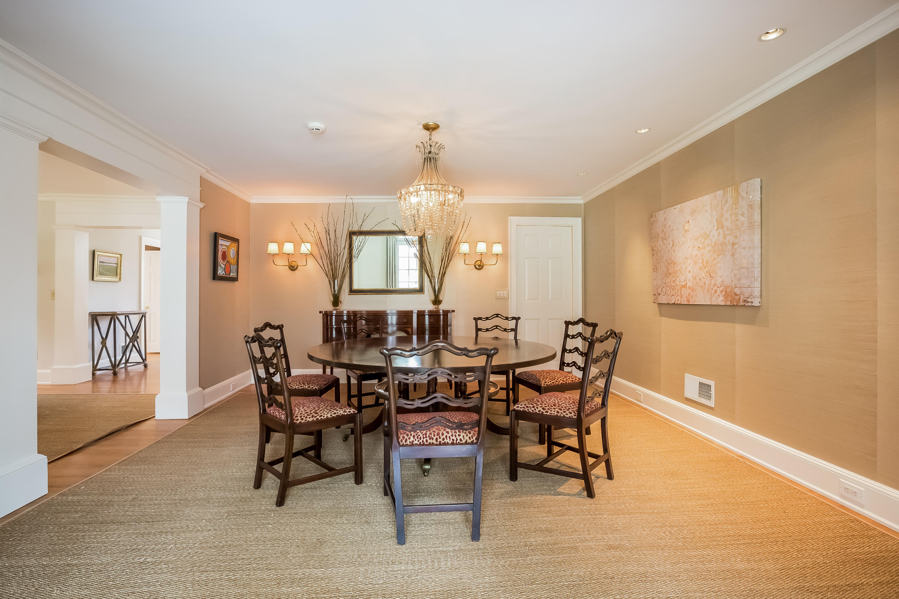 8 Haskell Lane Darien, CT 06820 - Photo 7 of 31 a view of a dining room with furniture and window