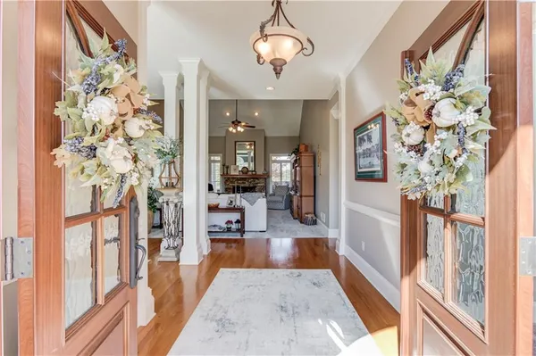 a view of workspace with a window