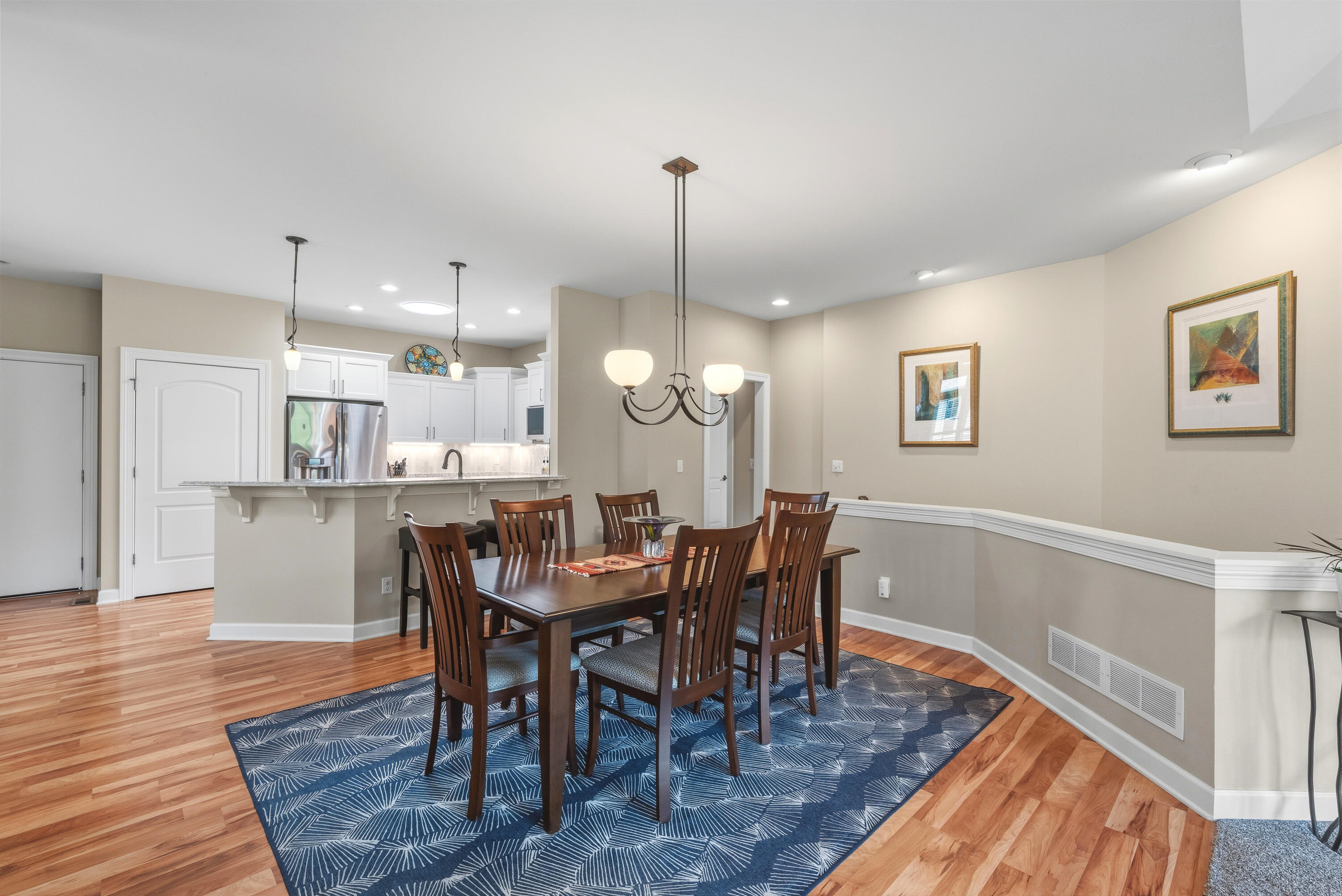 N73-w13623 Claas Road, Unit R4 Menomonee Falls, WI 53051 - Photo 9 of 42 View of the dining area from the Great Room