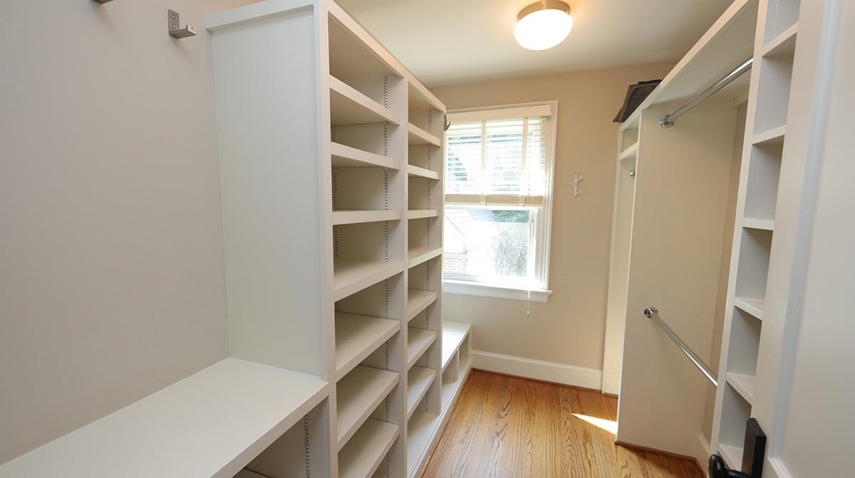 2308 Byrd Street Raleigh, NC 27608 - Photo 19 of 30 Nice size walk in closet here as well as all bedrooms. Master Closet