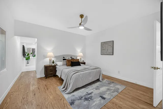 a view of backyard space