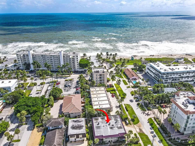 a view of city and ocean