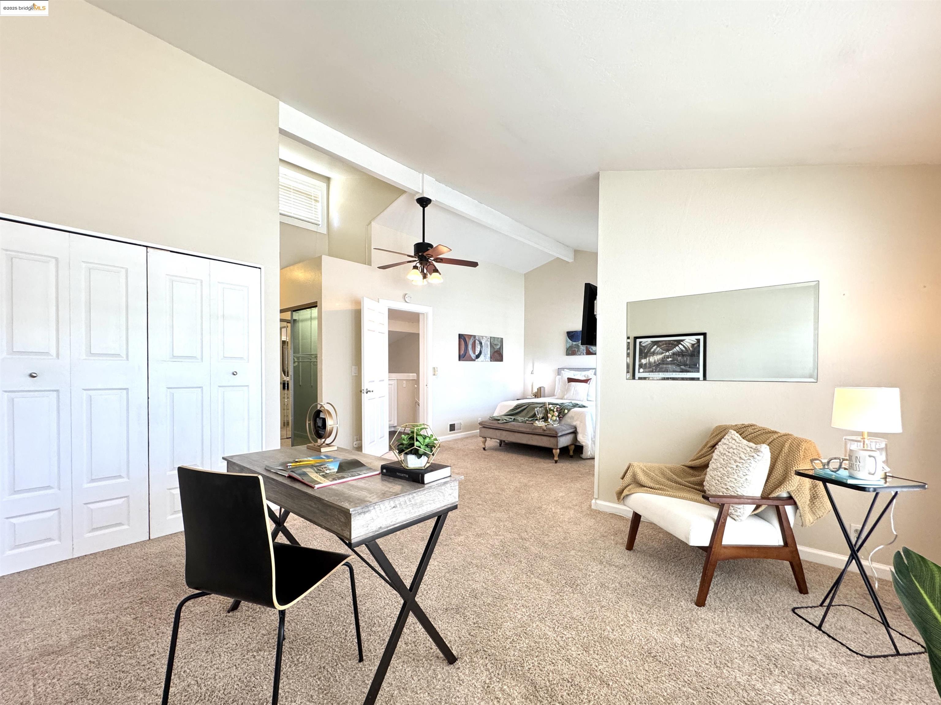 3365 Los Prados Street San Mateo, CA 94403 - Photo 21 of 47 a living room with furniture and a large window
