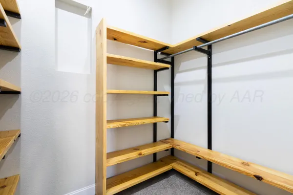 a view of room with closet