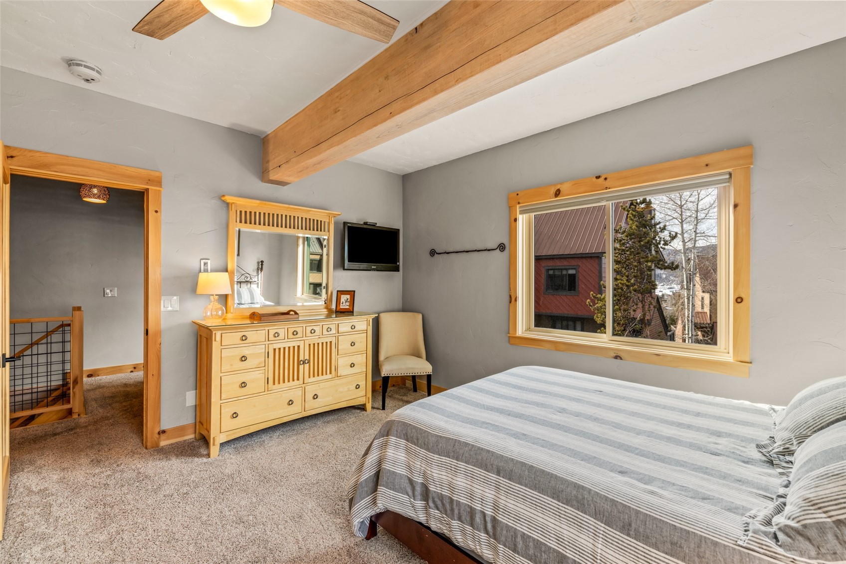 2650 Medicine Springs Road, Unit 11 Steamboat Springs, CO 80487 - Photo 25 of 40 a room with a bed and a window