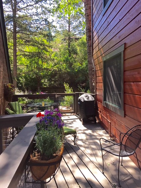 2650 Medicine Springs Road, Unit 11 Steamboat Springs, CO 80487 - Photo 38 of 40 a view of yard with outdoor seating