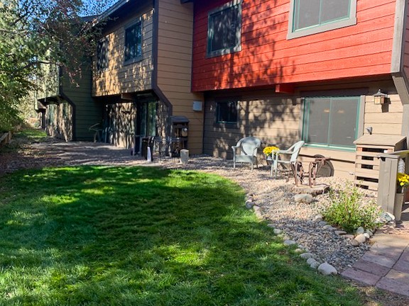 2650 Medicine Springs Road, Unit 11 Steamboat Springs, CO 80487 - Photo 40 of 40 a front view of a building with sitting area