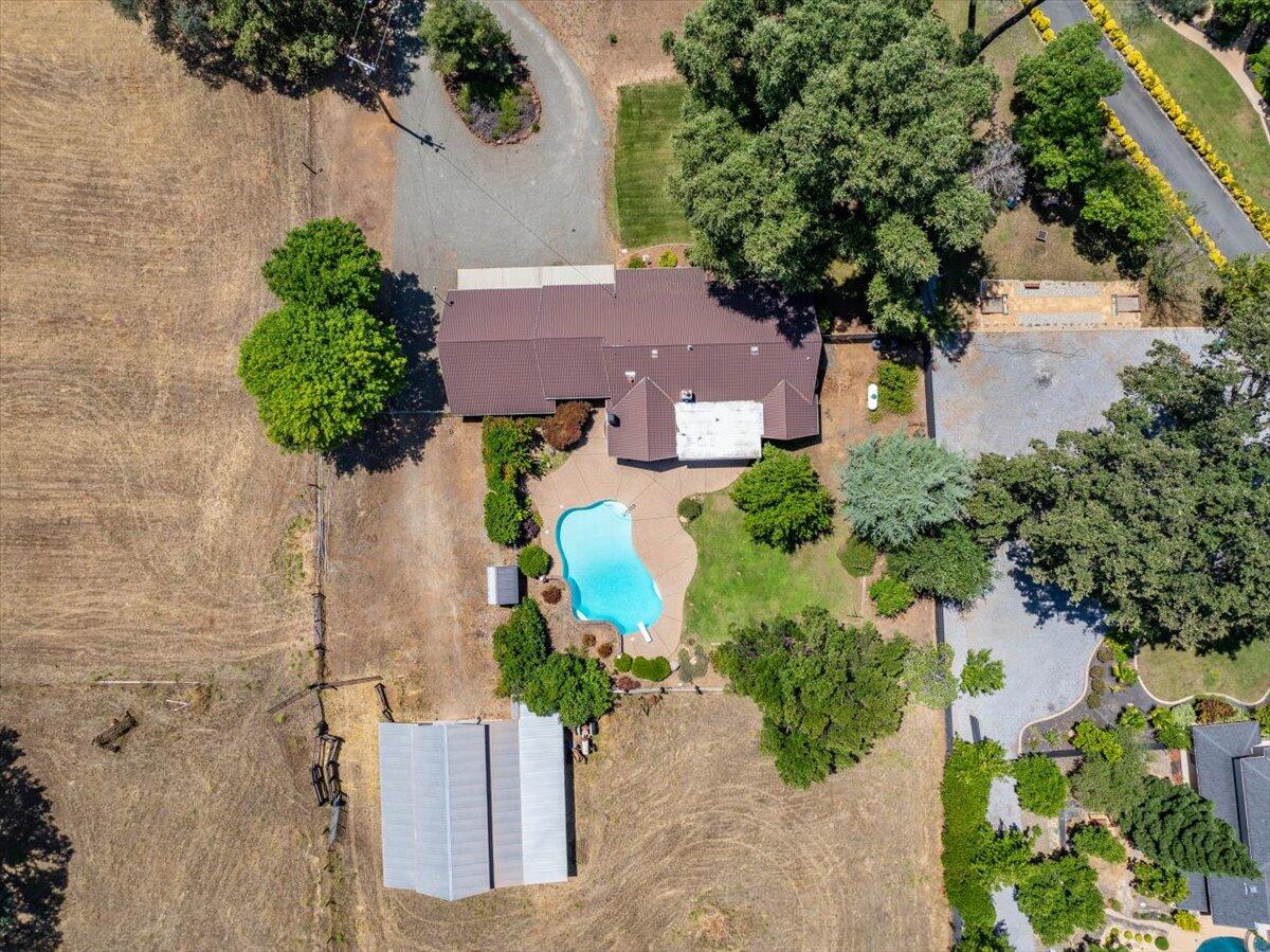 9871 Deschutes Road Palo Cedro, CA 96073 - Photo 3 of 80 02-Aerial View