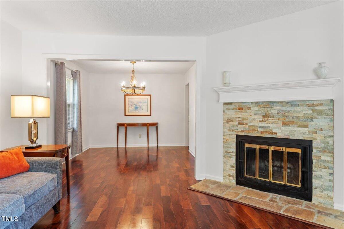 7911 Yester Court Raleigh, NC 27615 - Photo 7 of 33 Custom Fireplace Surround