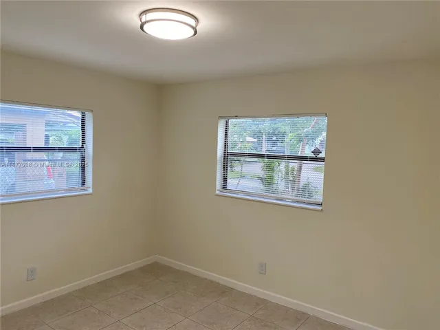 a view of a small space