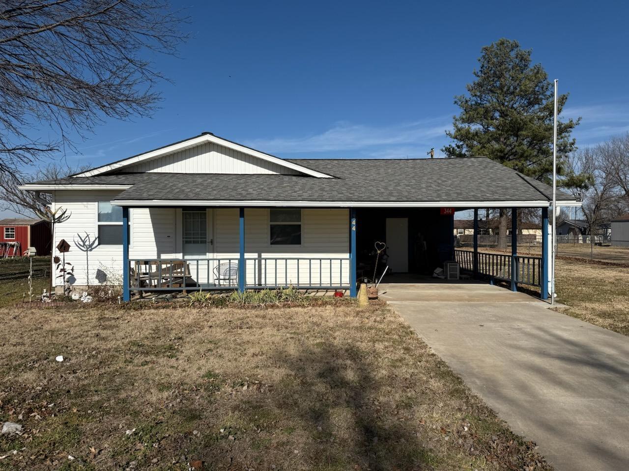 344 Stauffer Street Fairland, OK 74343 - Photo 1 of 9 Front of Home
