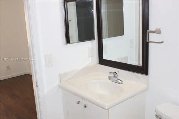 a view of a small space