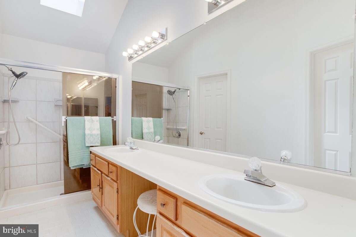 14226 Summit Lane Laurel, MD 20708 - Photo 23 of 58 Walk-in shower and double vanity