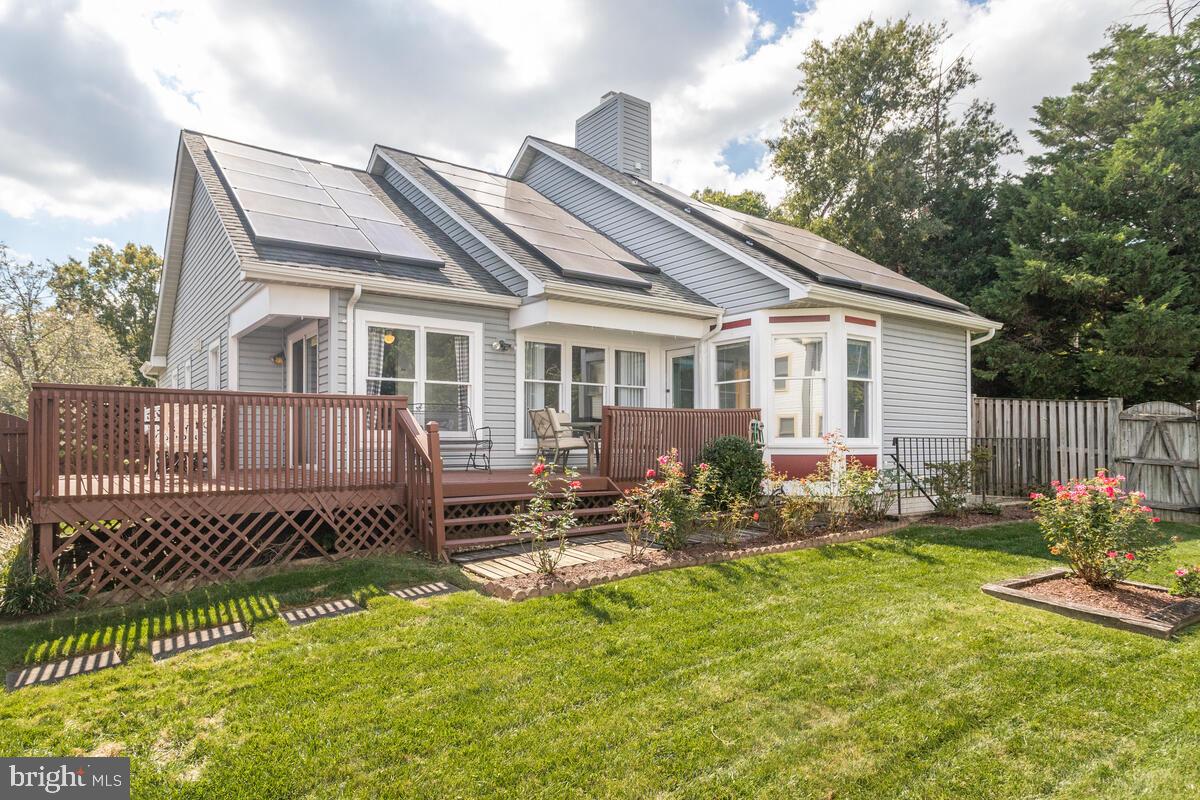 14226 Summit Lane Laurel, MD 20708 - Photo 47 of 58 Deck is on the side and along back of house