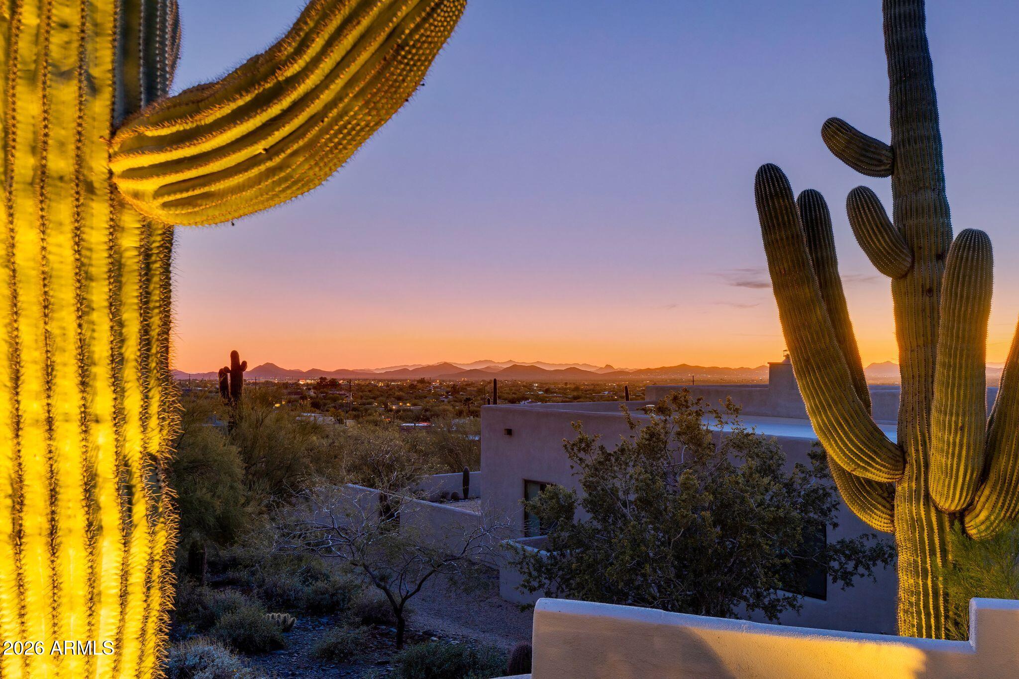 5901 East Restin Road Cave Creek, AZ 85331 - Photo 77 of 101 a view of a backyard