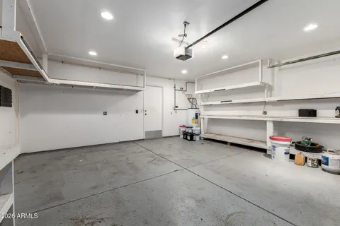 an empty room with a empty space