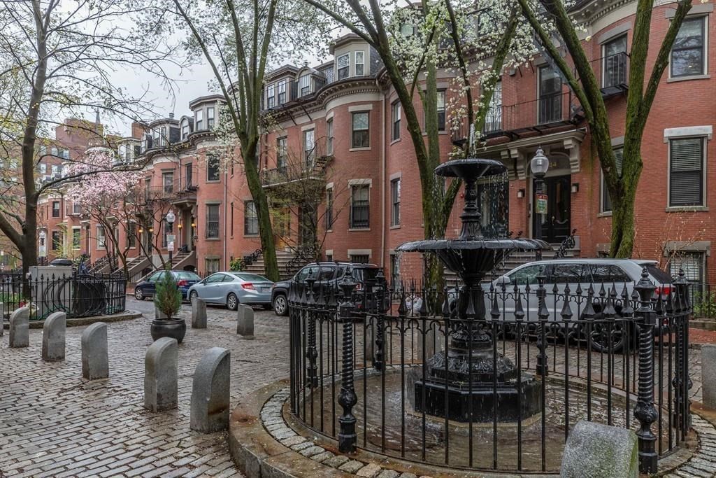 a view of a building with many windows