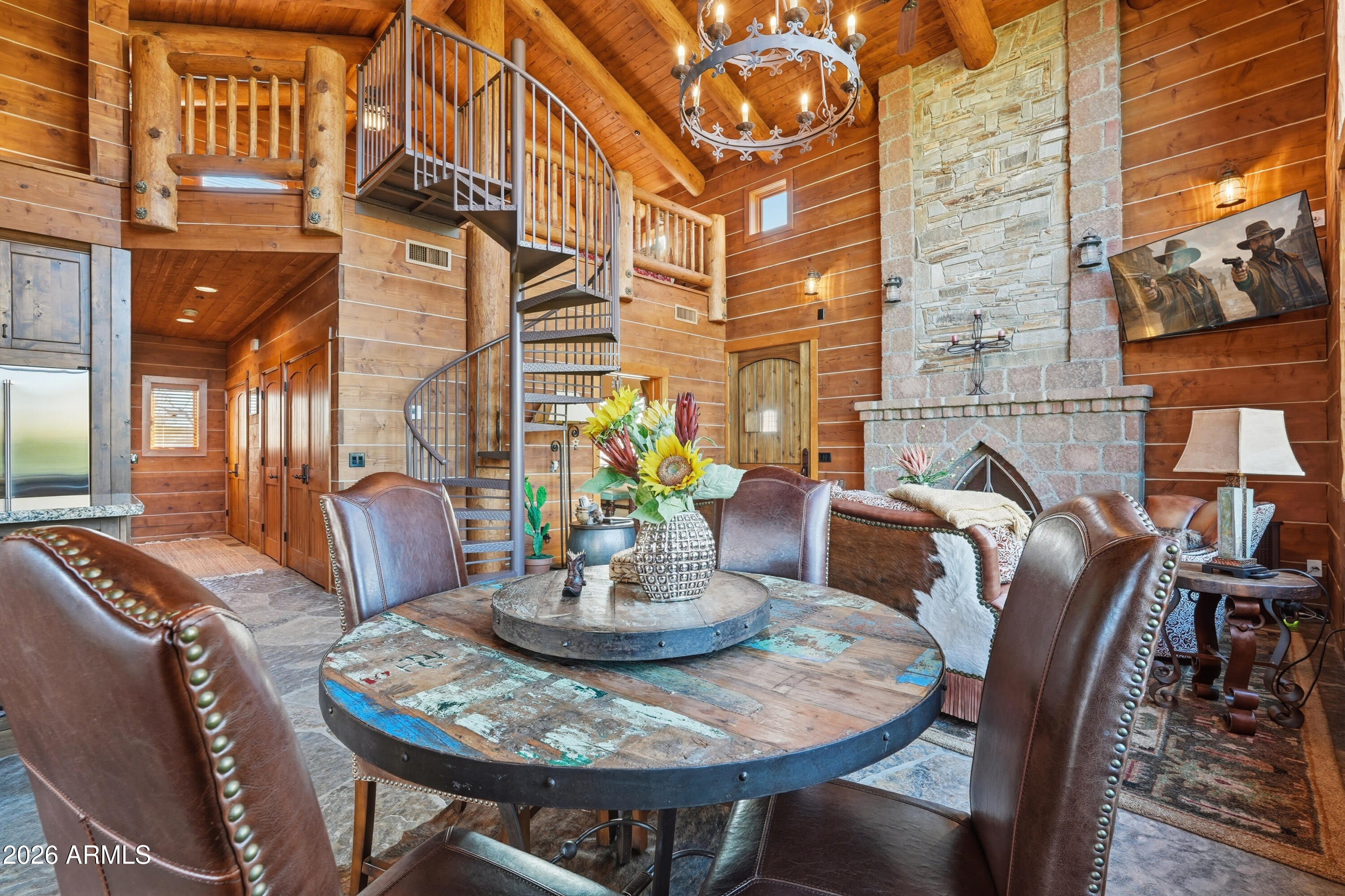 42531 North Spur Cross Road Cave Creek, AZ 85331 - Photo 49 of 75 a view of dinning table and chairs in the patio