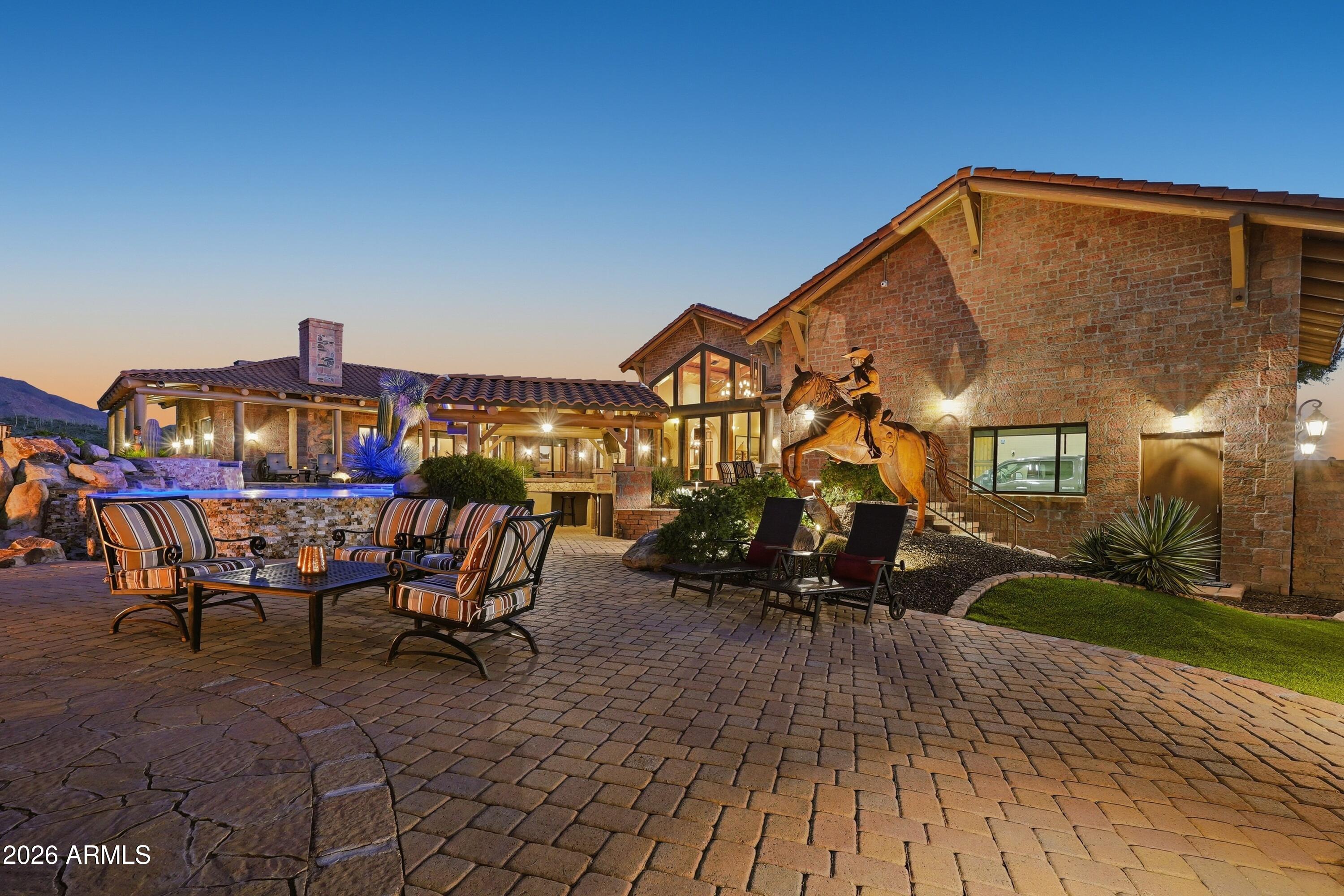 42531 North Spur Cross Road Cave Creek, AZ 85331 - Photo 62 of 75 Updated landscape lighting
