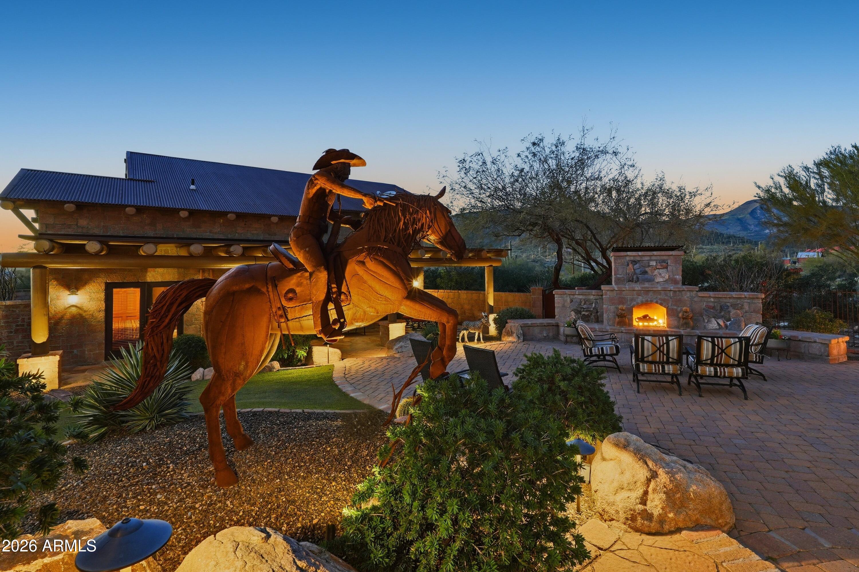 42531 North Spur Cross Road Cave Creek, AZ 85331 - Photo 70 of 75 Updated landscape lighting