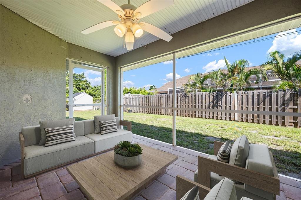662 Flamingo Road Venice, FL 34293 - Photo 28 of 34 Virtually Staged - Lanai