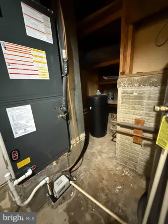 a bathroom with a window