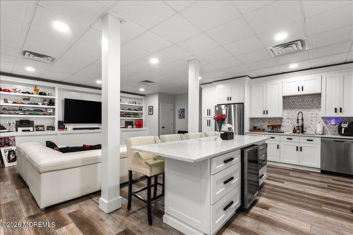 422 Everett Road Lincroft, NJ 07738 - Photo 60 of 92 59-Basement Kitchen