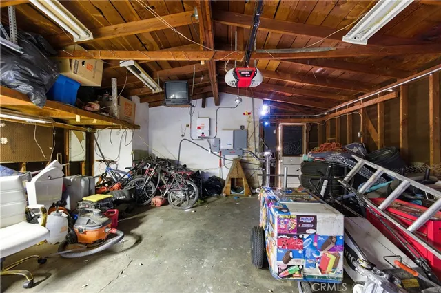 a view of a storage room with a lot of stuff