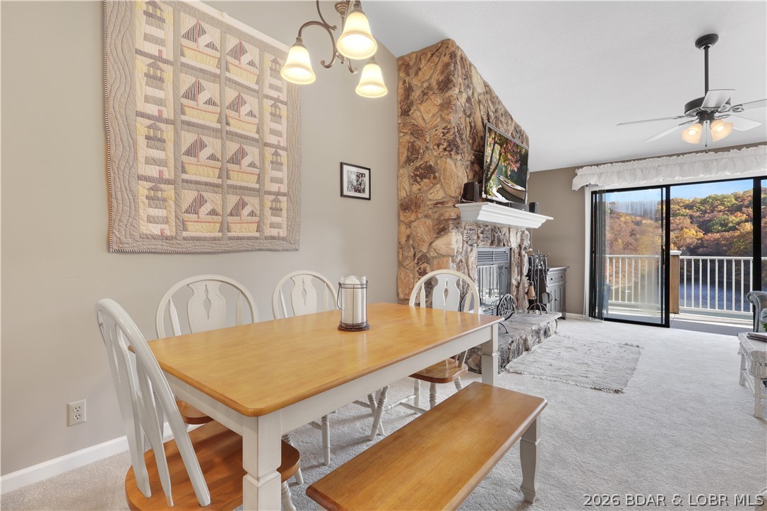 611 Lazy Days Road, Unit D 12 Osage Beach, MO 65065 - Photo 7 of 45 oversize dining area seats a bunch