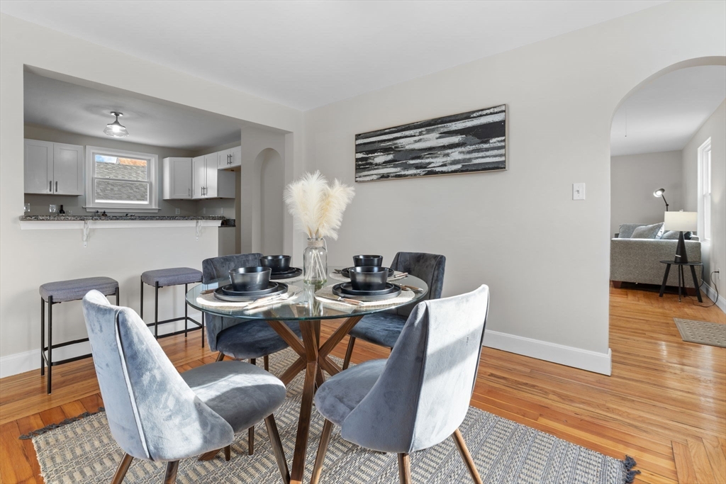 368 Read Street Somerset, MA 02726 - Photo 6 of 35 a view of a dining room with furniture and wooden floor
