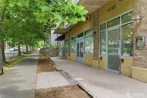 a view of a building with a porch