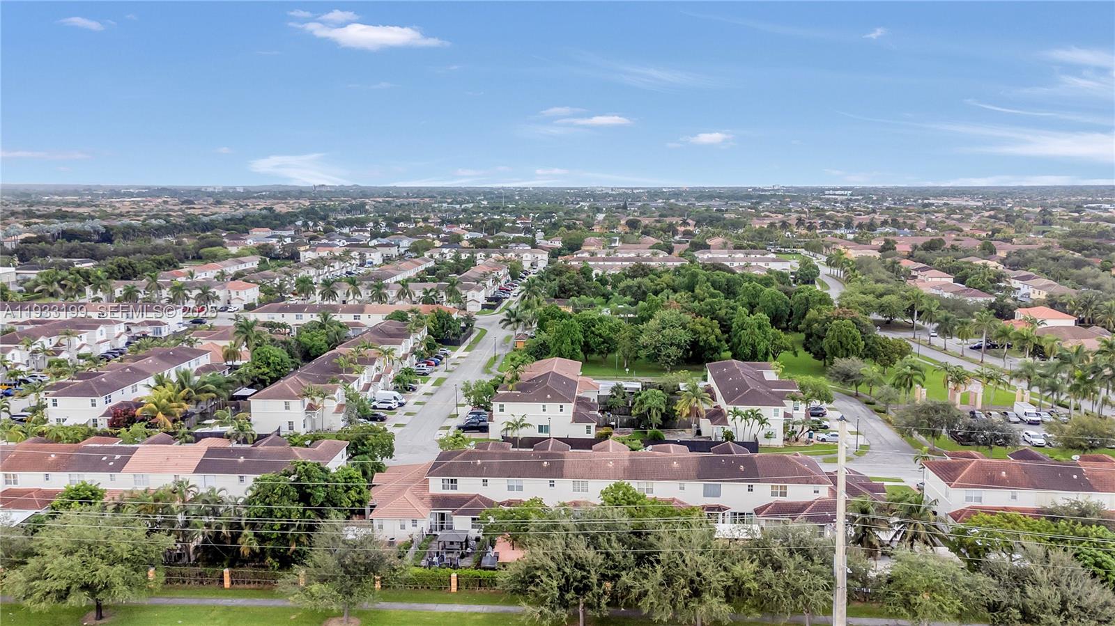 10934 Southwest 247th Terrace Homestead, FL 33032 - Photo 23 of 28 an aerial view of residential house with outdoor space