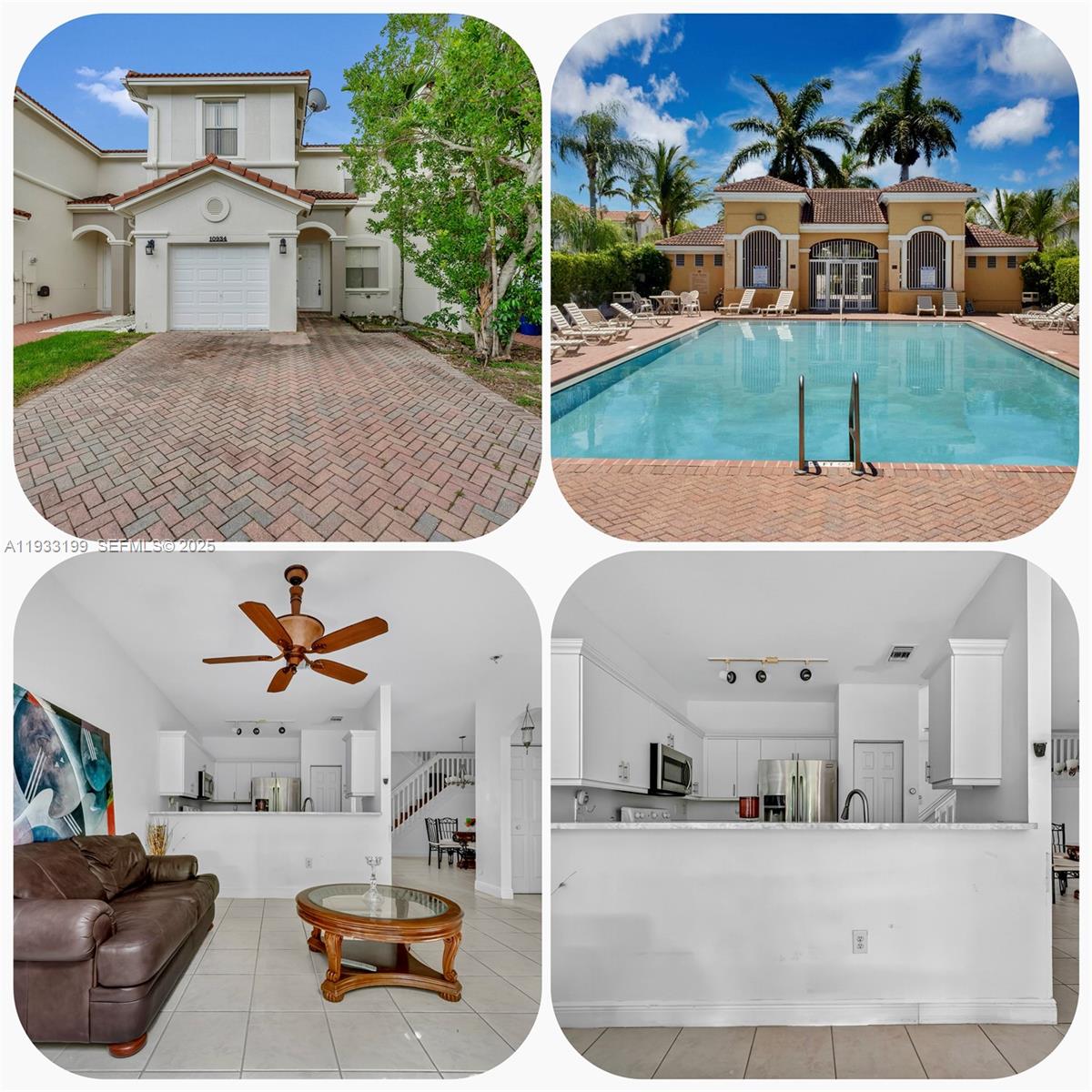 10934 Southwest 247th Terrace Homestead, FL 33032 - Photo 28 of 28 a view of multiple houses with a yard