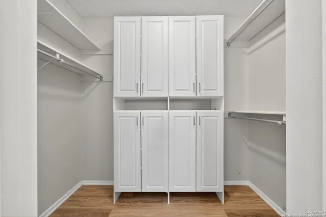 a view of cabinets