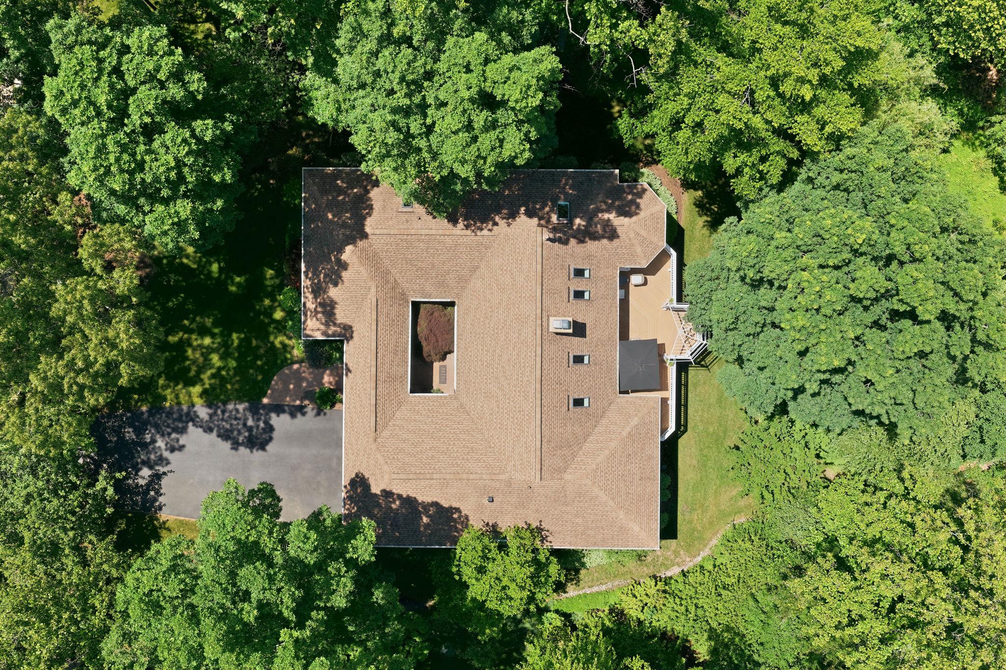 7512 Rambling Ridge Drive Fairfax Station, VA 22039 - Photo 55 of 64 Aerial View of Home