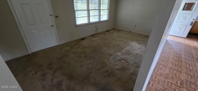 a view of empty room