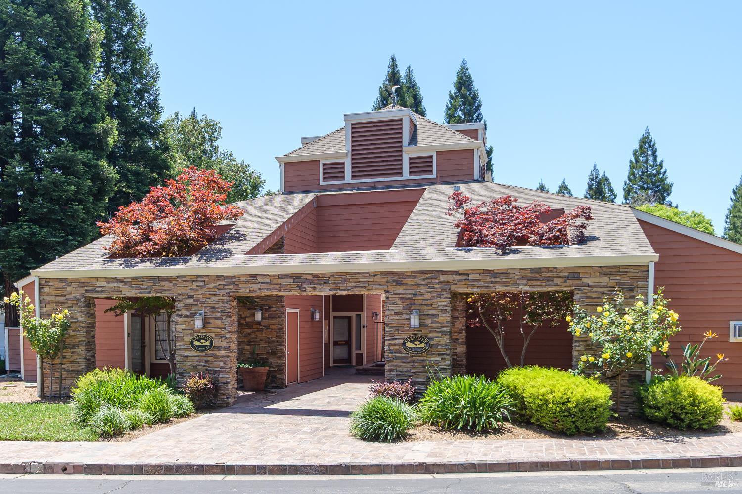 346 Eastridge Drive San Ramon, CA 94582 - Photo 13 of 21 a front view of a house with a yard and potted plants
