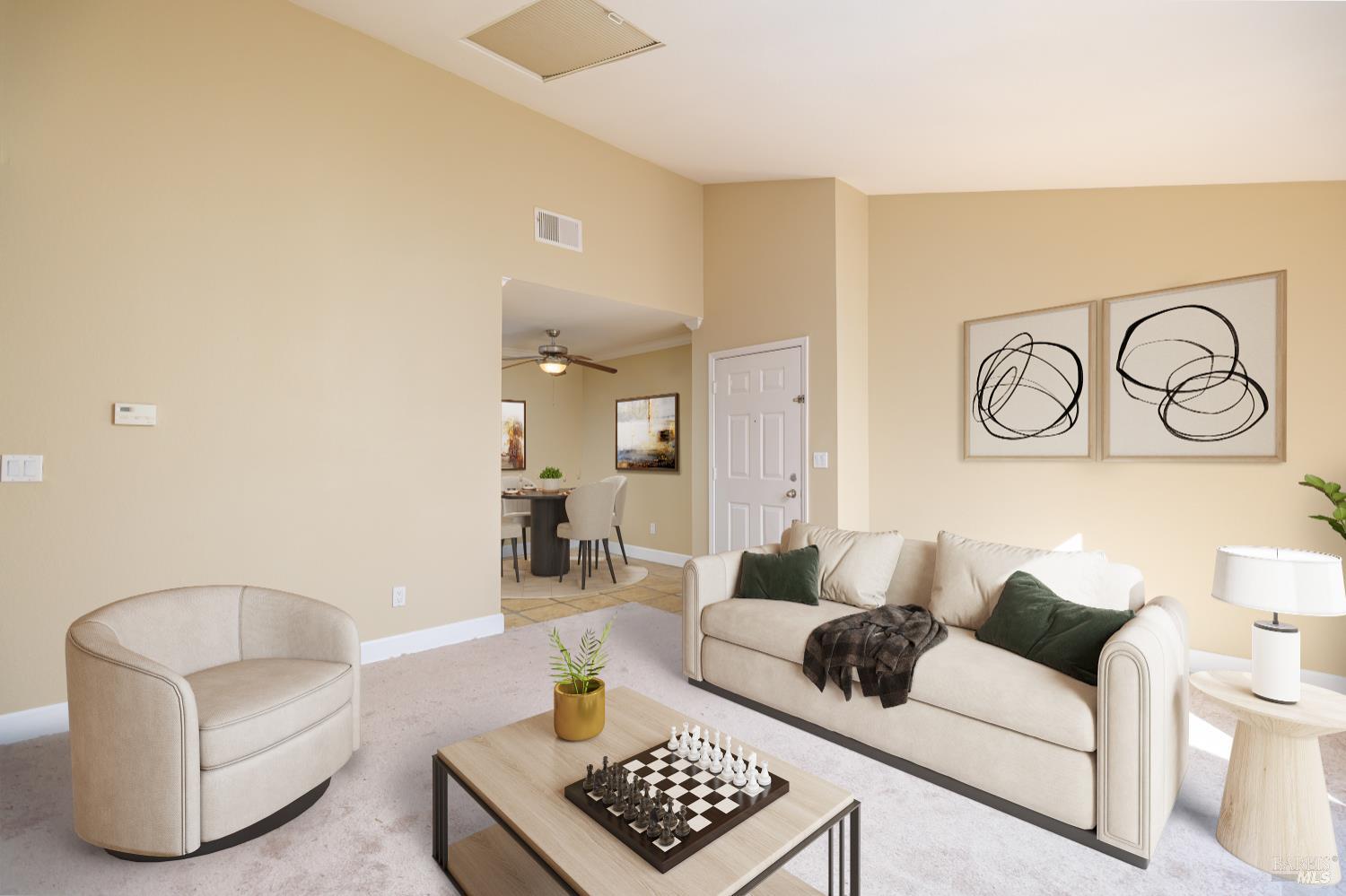 346 Eastridge Drive San Ramon, CA 94582 - Photo 4 of 21 a living room with furniture and a rug