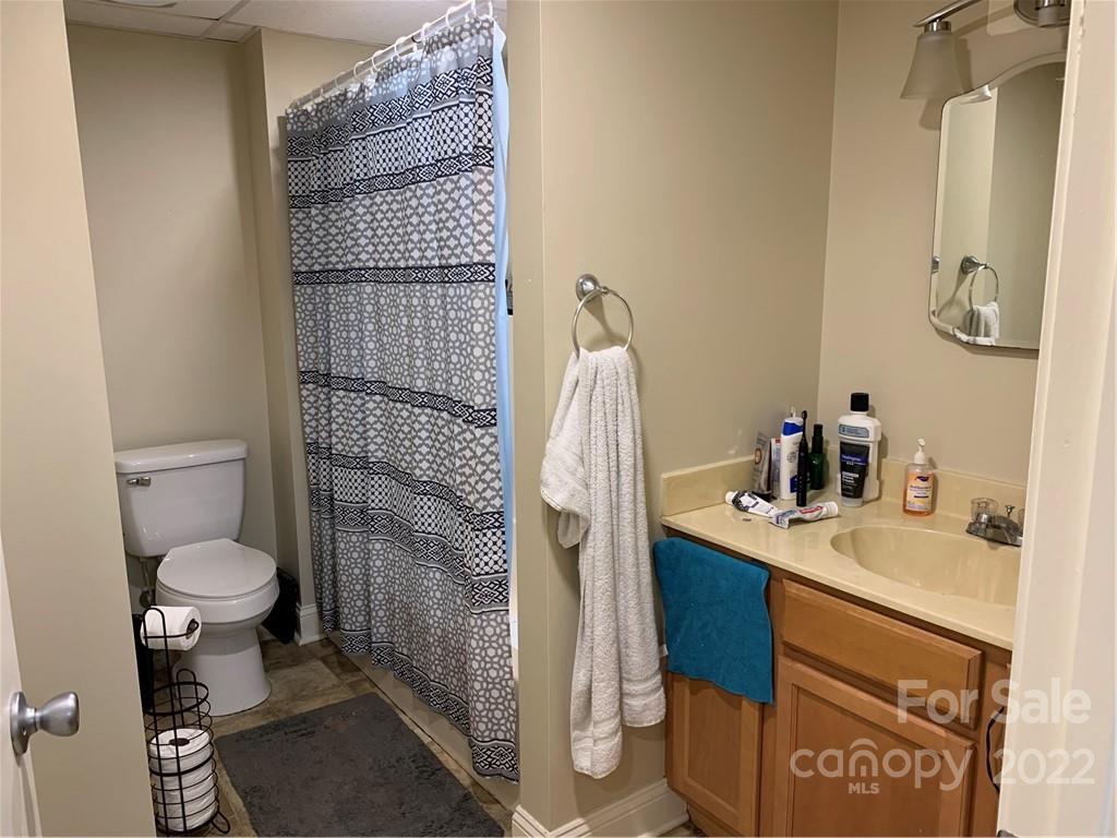 368 Hidden Hill Road Tryon, NC 28782 - Photo 18 of 19 a bathroom with a sink toilet and shower