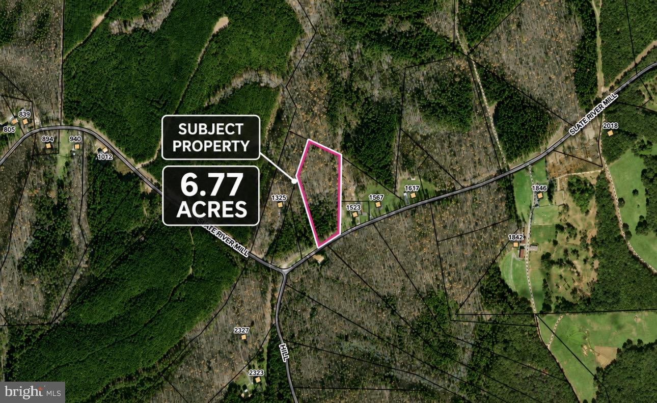 Slate River Mill Road Dillwyn, VA 23936 - Photo 1 of 1 Expansive 6. 77 Acres of Opportunity