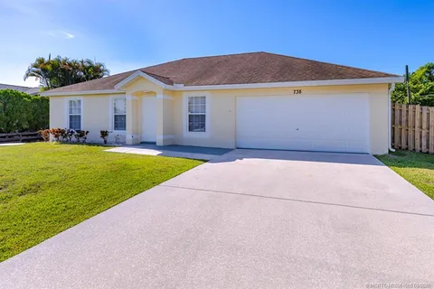 $375,000 | 738 Southwest Monsoon Road, Port St. Lucie, FL 34953
