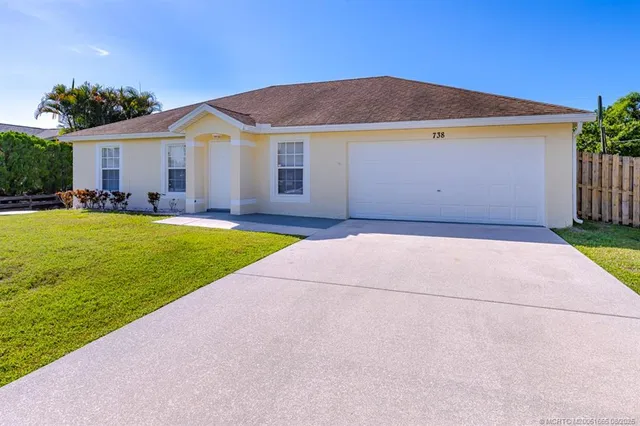 $375,000 | 738 Southwest Monsoon Road, Port St. Lucie, FL 34953
