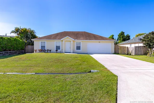 $375,000 | 738 Southwest Monsoon Road, Port St. Lucie, FL 34953